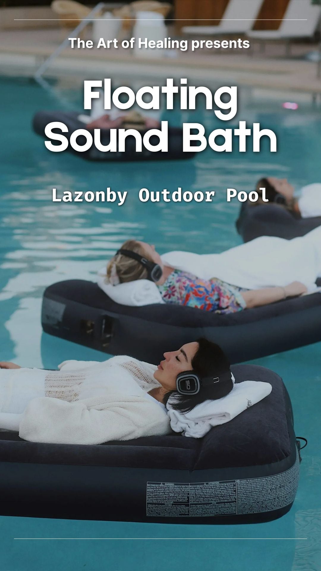 Outdoor Floating Sound Bath - Lazonby Pool
